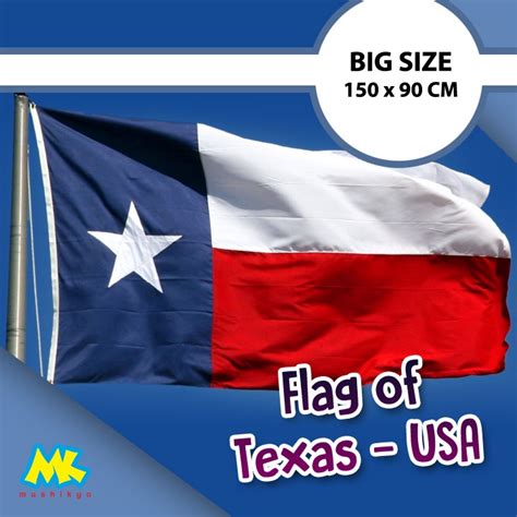 Texas USA Flag/The Lone Star Flag | Shopee Philippines