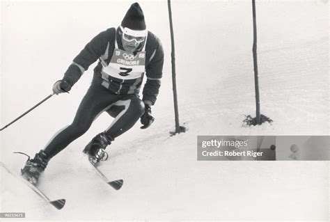 Jean Claude Killy Competes In The Mens Giant Slalom During The 1968