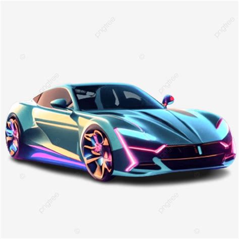 Corridas De Rua Do Futuro Carro Esportivo Futurista PNG Ilustração De