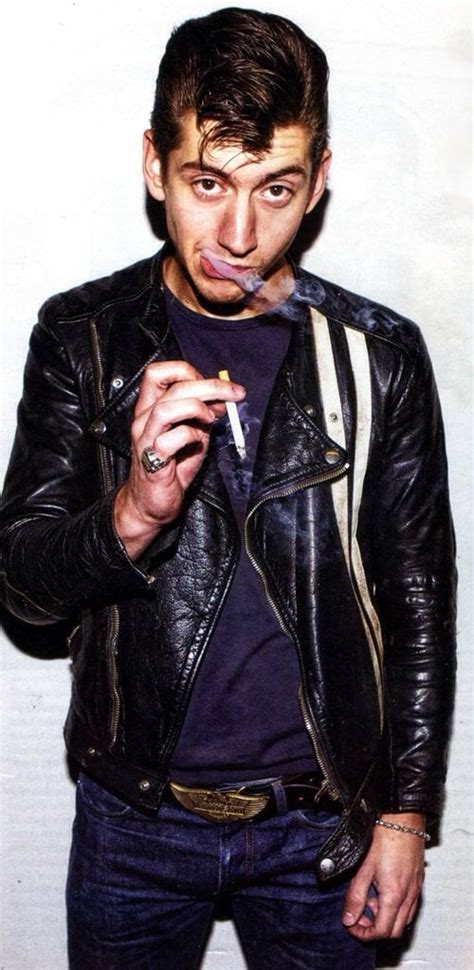 Simply A Guitar Playing Chain Smoking Greaser God Alex Turner