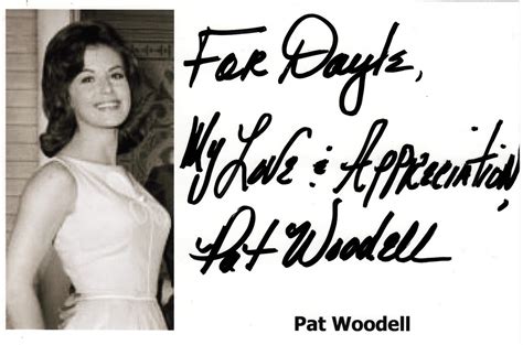 Kiwiautogal's Autographs: Pat Woodell