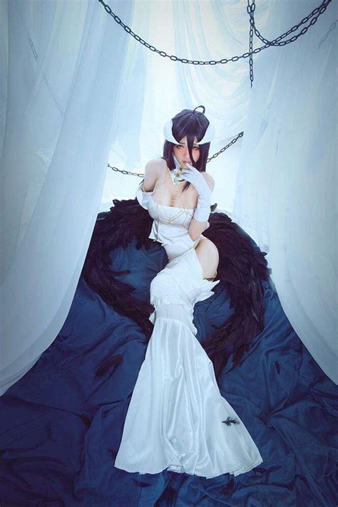 💀Albedo💀(Overlord) cosplay 😍👌 | Anime Amino