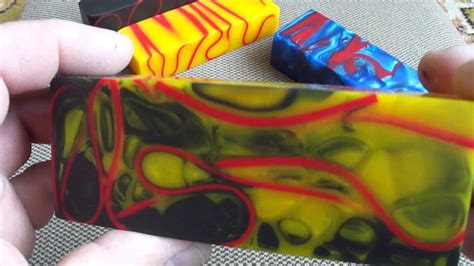 Эпоксидная смола для рукоятки ножа - YouTube