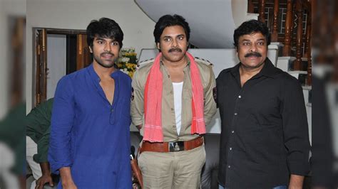 Chiranjeevi Pawan Kalyan Ram Charan ఫస్ట్ టైమ్ చిరంజీవి రూట్లో పవన్