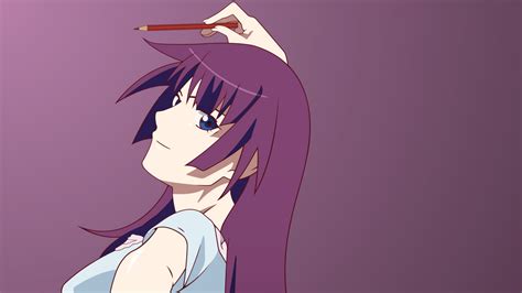 Fond Décran Illustration Série Monogatari Anime Dessin Animé