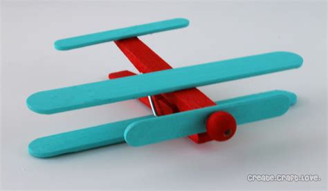 Clothespin Airplanes Party Favors Create Craft Love