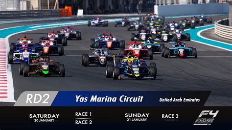 2024 Formula 4 Uae Championship Round 2 Race 1 Youtube