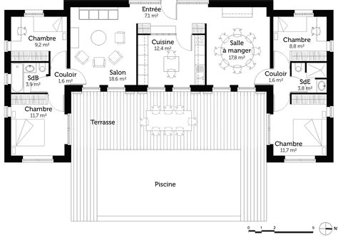 Plan De Maison En U De M Pagesjaunes