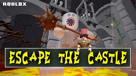 Escape The Castle Fortress Obby In Roblox Youtube