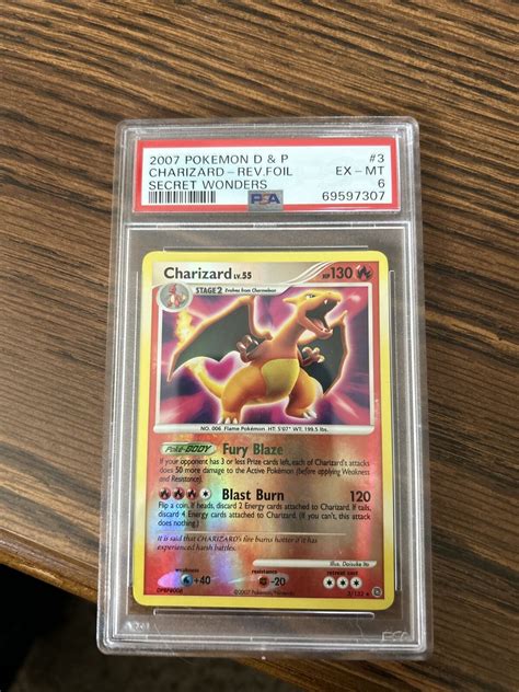 Charizard Secret Wonders Reverse Holo PSA 6 EBay