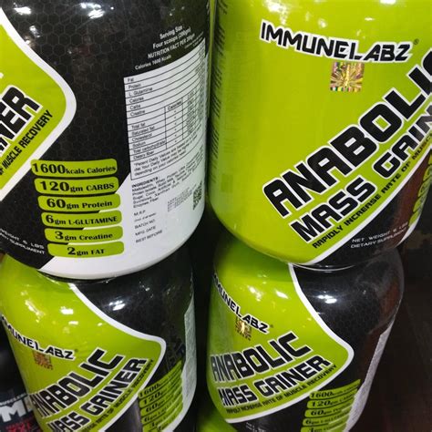 Chocolate Immunelabz Anabolic Mass Gainer 3 Kg 200 Gm At Rs 1899 Piece