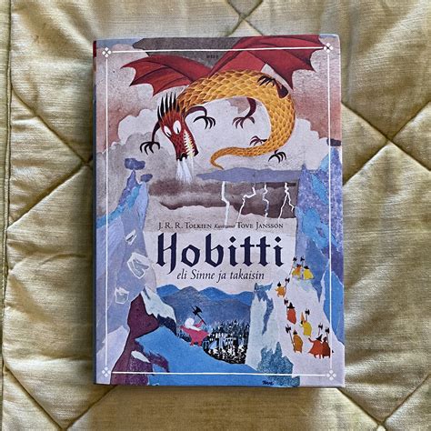 Hobitti Illustrated By Tove Jansson Finnish Book Cover Tove