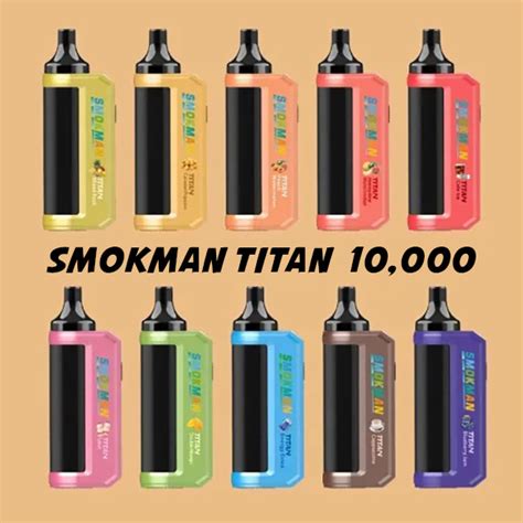 Smokman Titan 10000 Puffs Disposable Pod RELX SG Vape Shop