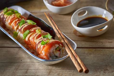 How To Make Rainbow Roll Sushi Gimme From Scratch