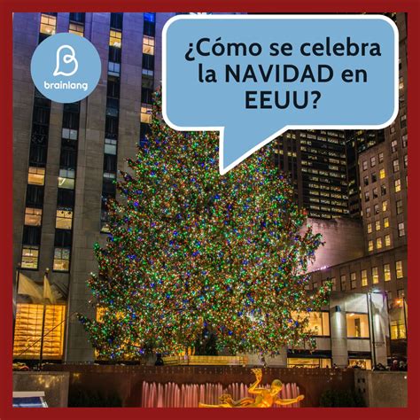 ¿sabes Cómo Se Celebra La Navidad En Eeuu🎄