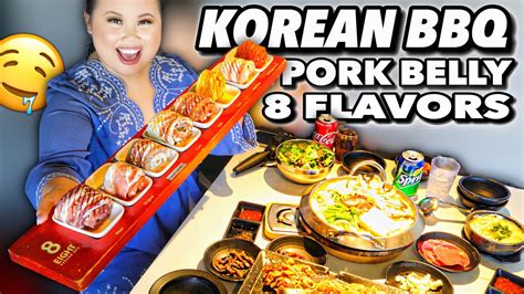 The Best Korean Bbq Pork Belly Feast Mukbang 먹방 Eating Show Youtube Sexiz Pix