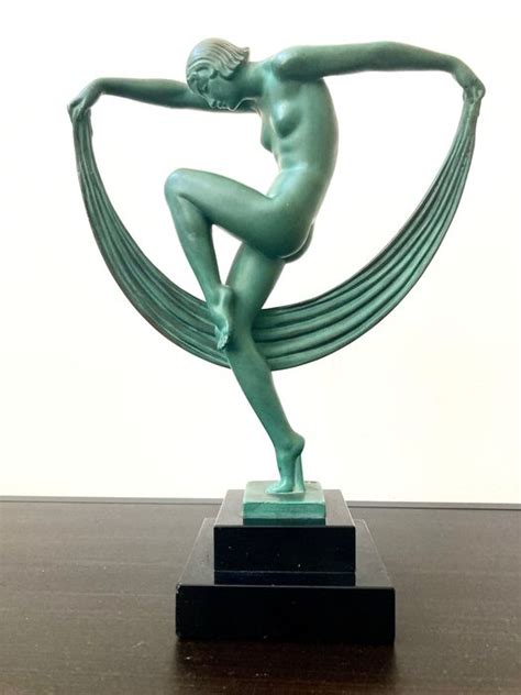 Max Le Verrier Sculpture Of A Naked Dancer Catawiki