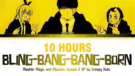 10 Hours Mashle Magic And Muscles Season 2 Opening Full Bling