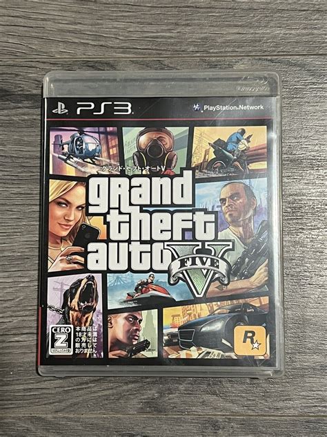 Grand Theft Auto V Gta Japan Sony Playstation Ps Complete W