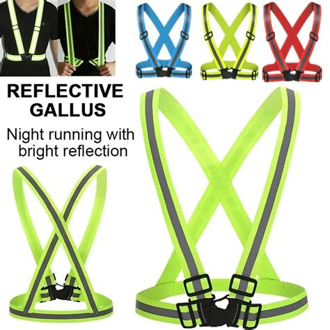 Highlight Reflective Straps Night Work Security Running Safety