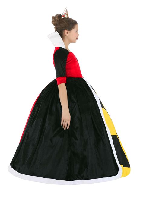 Deluxe Disney Queen Of Hearts Girl S Costume Disney Costumes