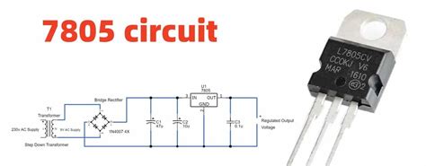 Exploring The 7805 Circuit Operation And Applications RayMing PCB