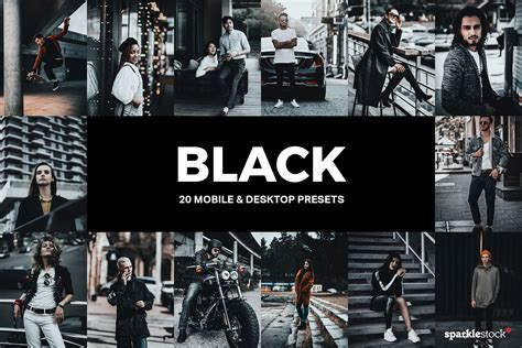 20 Black Lightroom Presets And LUTs Lightroom Presets Lightroom