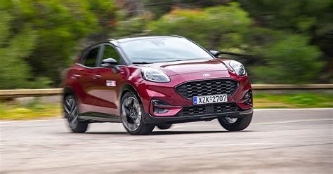 2023 Ford PUMA Vivid Ruby 1 0 L EcoBoost mHEV 155 PS Δοκιμή Τιμές