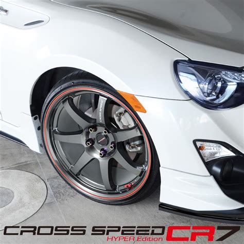 HOT STUFFホットスタッフ 16インチ 4H100 5J 5J 45 4穴 ホイール 2本セット 新品 CROSS SPEED HYPER EDITION CR7 送料無料