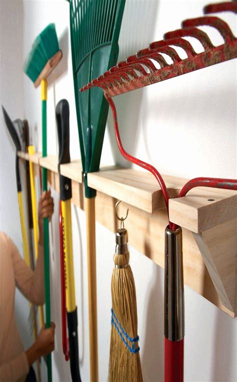 22 Garden Tool Holder Rack Ideas For This Year | SharonSable