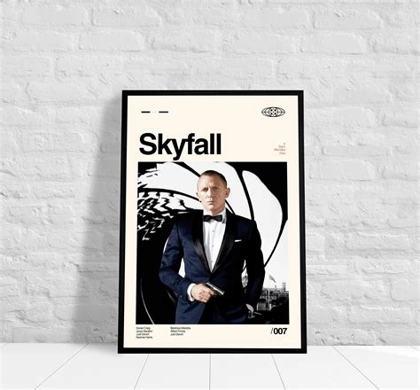 James Bond 007: Skyfall Movie Poster, James Bond Poster sold by Dormé ...