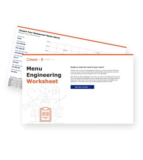 Menu Engineering Worksheet | Toast POS