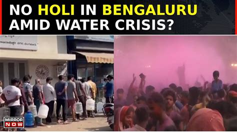 Bengaluru Water Board Issues Advisory Amid Crisis Bwssb Says No To