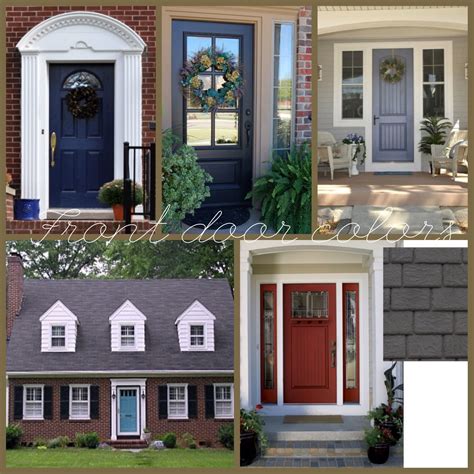 Front Door Colors For Beige Brick House Photos