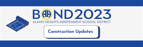 Bond 2023 Updates Alamo Heights Independent School District