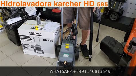 Hidrolavadora Industrial Hd K Rcher Tutorial Unboxing Review