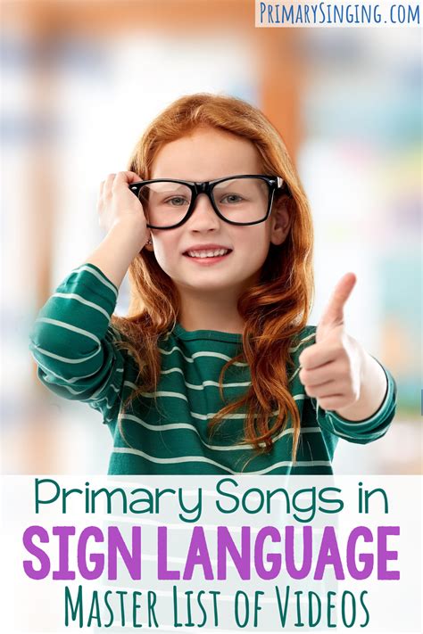 How to Use ASL Sign Language to Teach a Song - Primary Singing