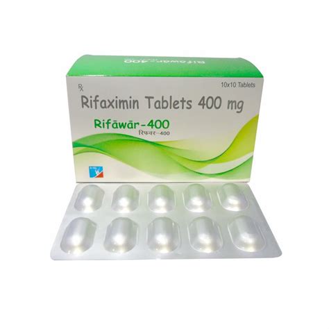 Rifaximin Rifawar Mg Mg Mg Tablet