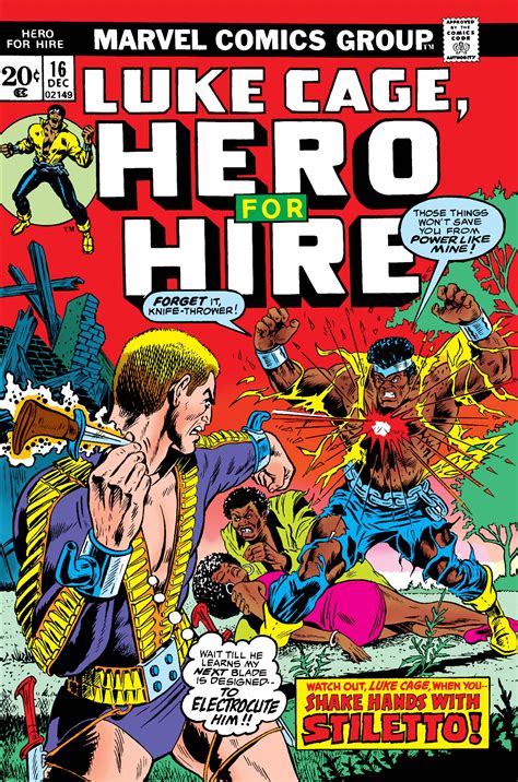 Hero For Hire 1972 16 Comic Issues Marvel