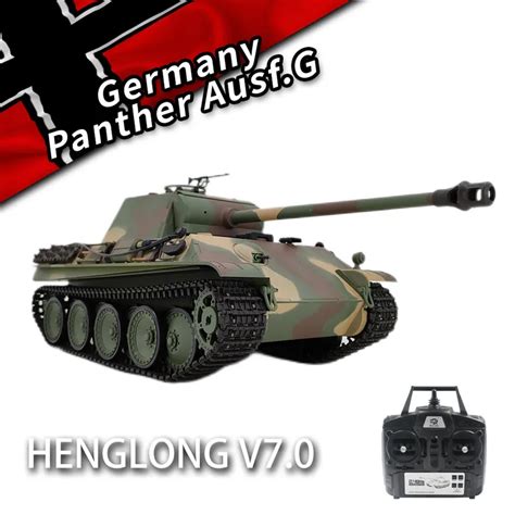 Henglong Simulation German Leopard G Heavy Large Simulation