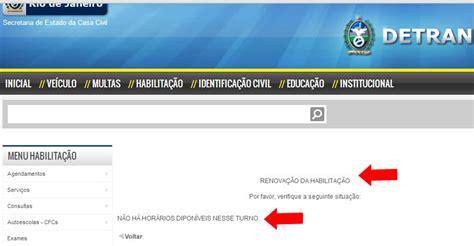Detran RJ Duda pago motoristas não conseguem agendar o serviço