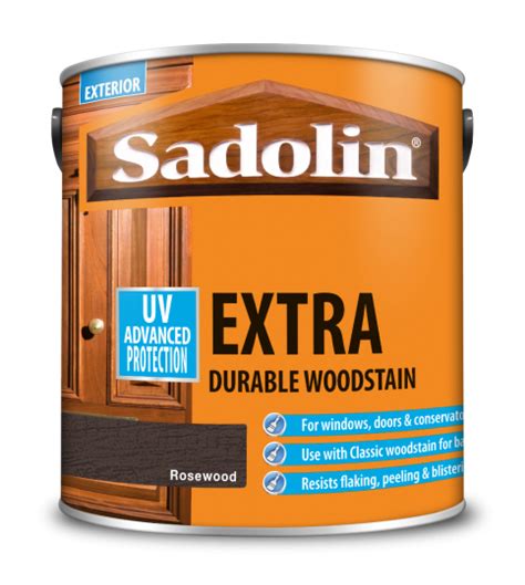 Sadolin Extra Woodstain Door And Window Wood Stain Rosewood