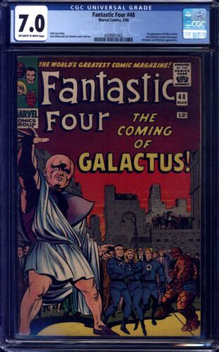 Search Collect On Twitter Fantastic Four 48 CGC 7 0 Kirby 1st