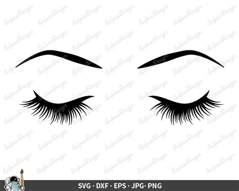 Winking Eye Svg Eyelashes Svg Winking Lashes Svg Eye Clipart Etsy