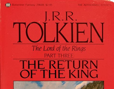 The Return Of The King 1981 Tolkienbooks