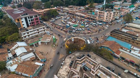 Aerial View of the Morogoro Town in Tanzania Editorial Stock Image ...