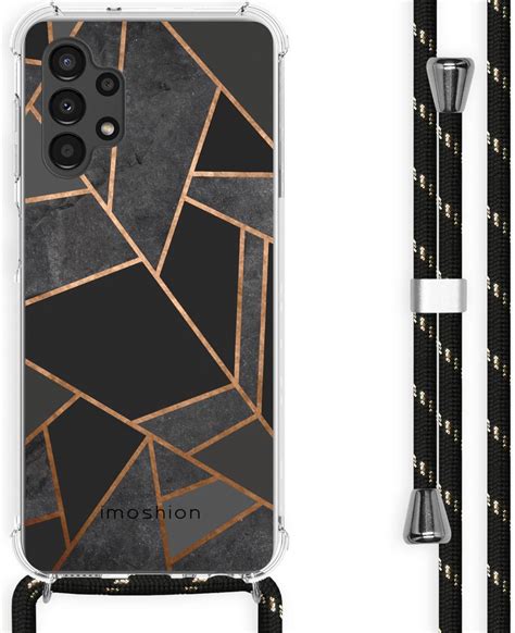 Imoshion Design Hoesje Met Koord Voor De Samsung Galaxy A13 4g Grafisch Koper