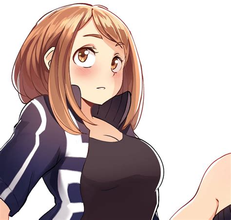 a cute Uraraka by CooliSushi on DeviantArt