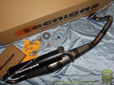 Exhaust Tecnigas Next R For Scooter Peugeot Horizontal Air And Liquid