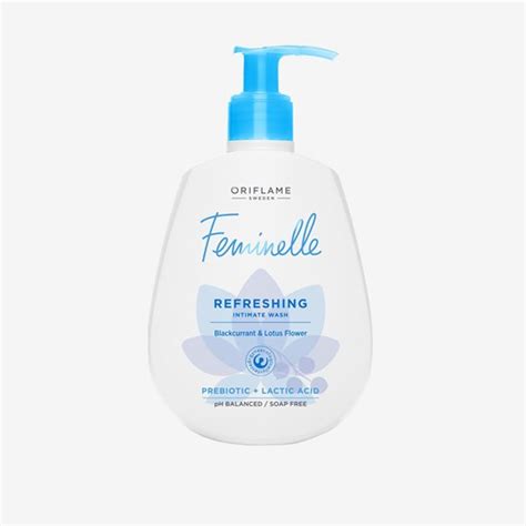 Shop Oriflame Feminelle Refreshing Intimate Wash Blackcurrant Lotus